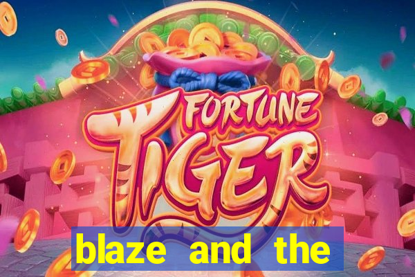 blaze and the monster machines logo font